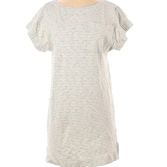 white corset mini dress Pintucked Lace-Up Corset Mini Dress in White